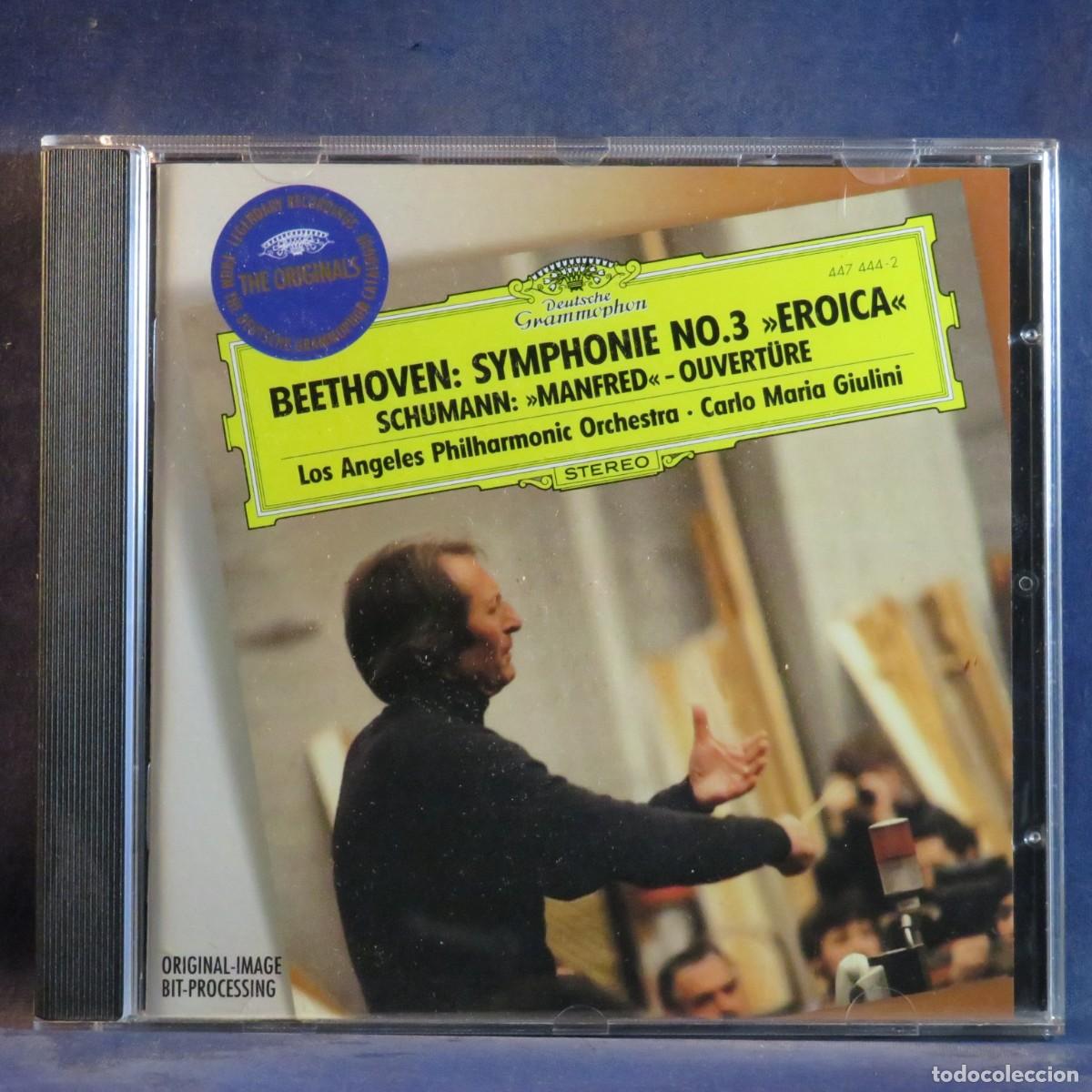 CDs de m&uacute;sica: BEETHOVEN / SCHUMANN &ndash; SYMPHONIE NO.3 &raquo;EROICA&laquo; / &raquo;MANFRED&laquo; - OUVERT&Uuml;RE - CD