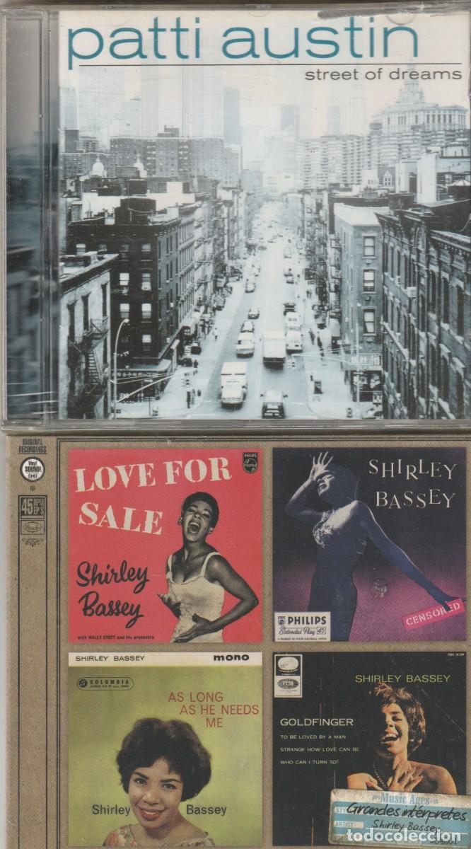 CDs de m&uacute;sica: Patti Austin &ndash; Street Of Dreams-1999-CD-JAZZ + REGALO DE Shirley Bassey &ndash; Shirley Bassey-2007-CD,