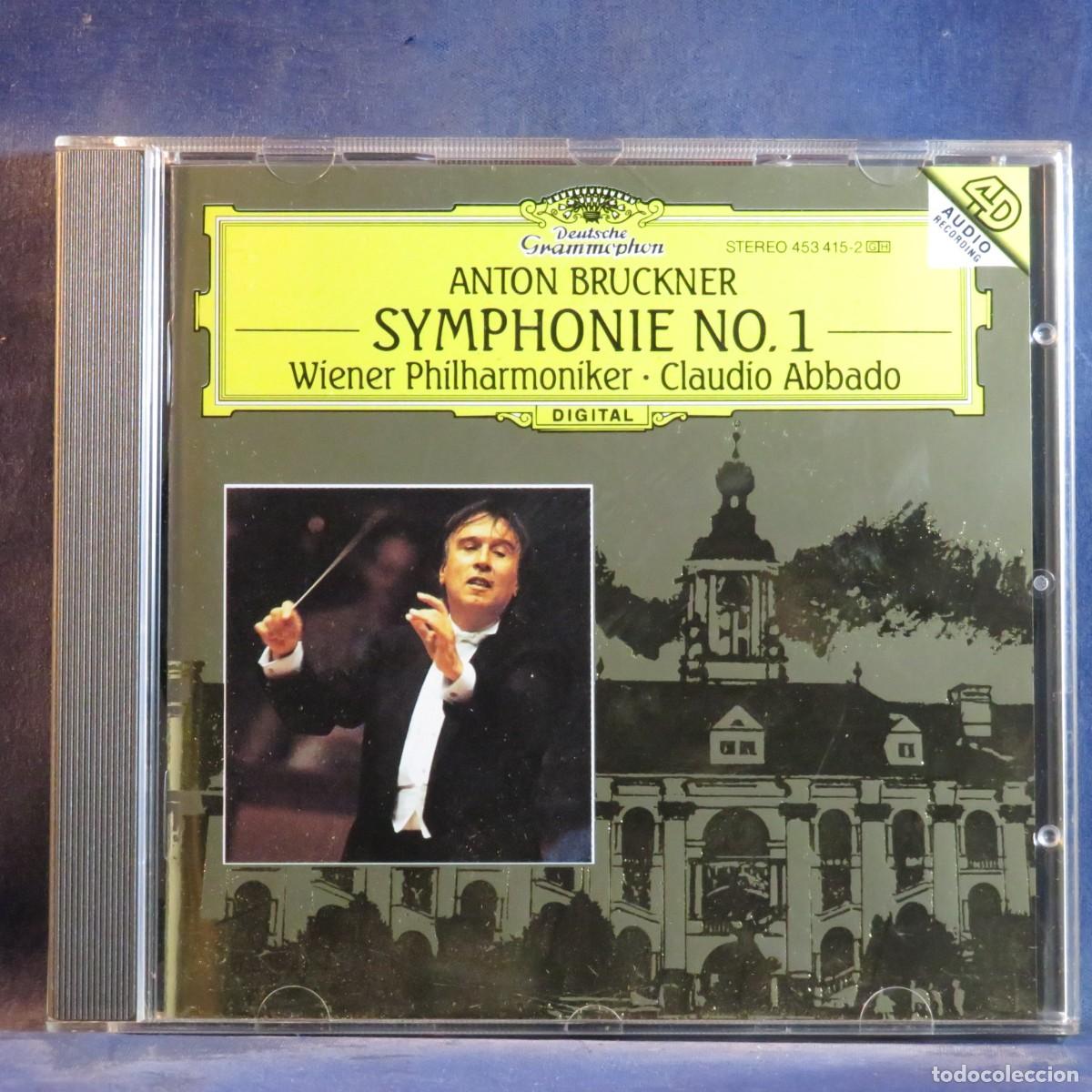 CDs de m&uacute;sica: ANTON BRUCKNER - WIENER PHILHARMONIKER &middot; CLAUDIO ABBADO &ndash; SYMPHONY NO. 1 - CD