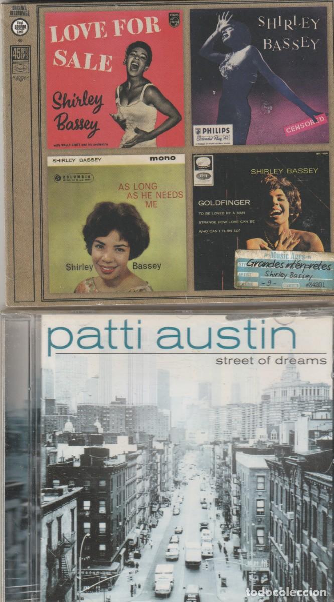 CDs de m&uacute;sica: Shirley Bassey &ndash; Shirley Bassey-2007-CD,+ REGALO DE Patti Austin &ndash; Street Of Dreams-1999-CD-JAZZ