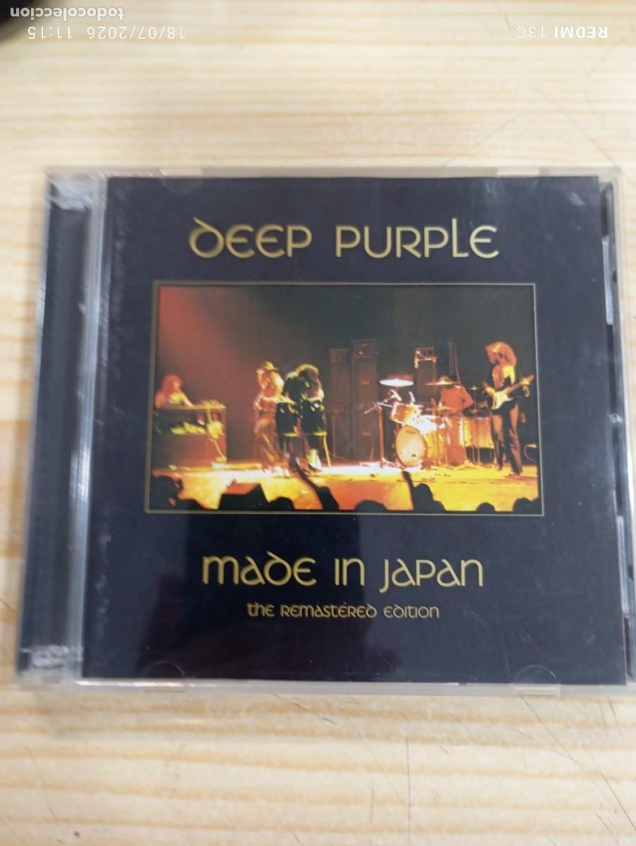 CDs de m&uacute;sica: Doble Cd - Deep Purple - Made in Japan - Edicion remasterrizada