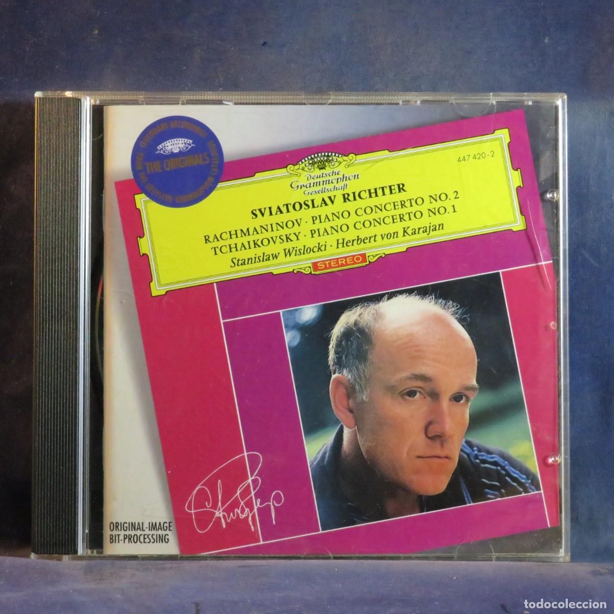 CDs de m&uacute;sica: SVIATOSLAV RICHTER RACHMANINOV: PIANO CONCERTO NO. 2 / TCHAIKOVSKY: PIANO CONCERTO NO.1 - CD