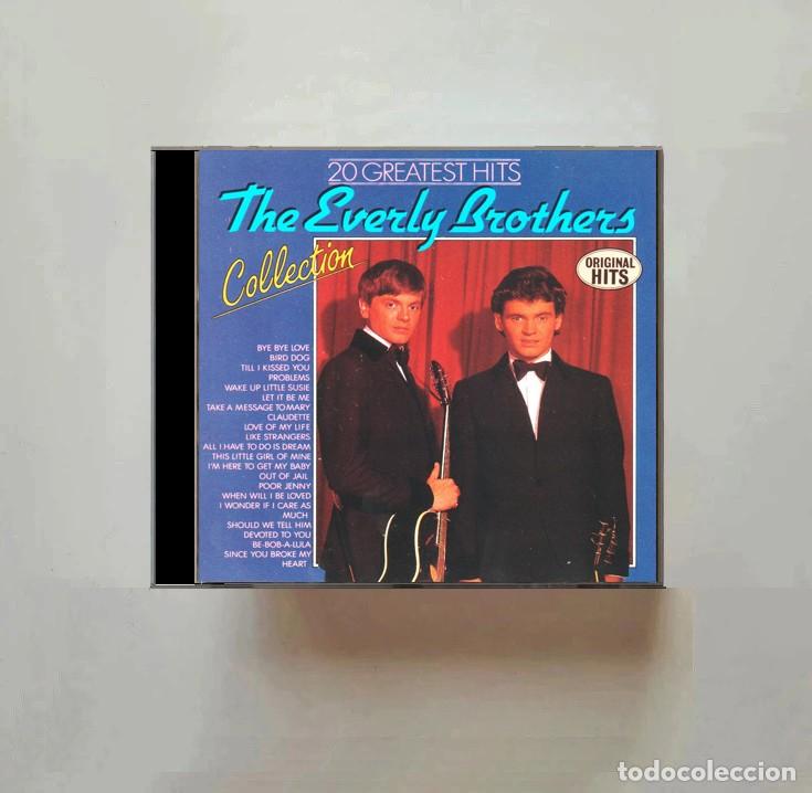 CDs de m&uacute;sica: THE EVERLY BROTHERS. COLLECTION. 20 GREATEST HITS. RECOPILATORIO. CD.