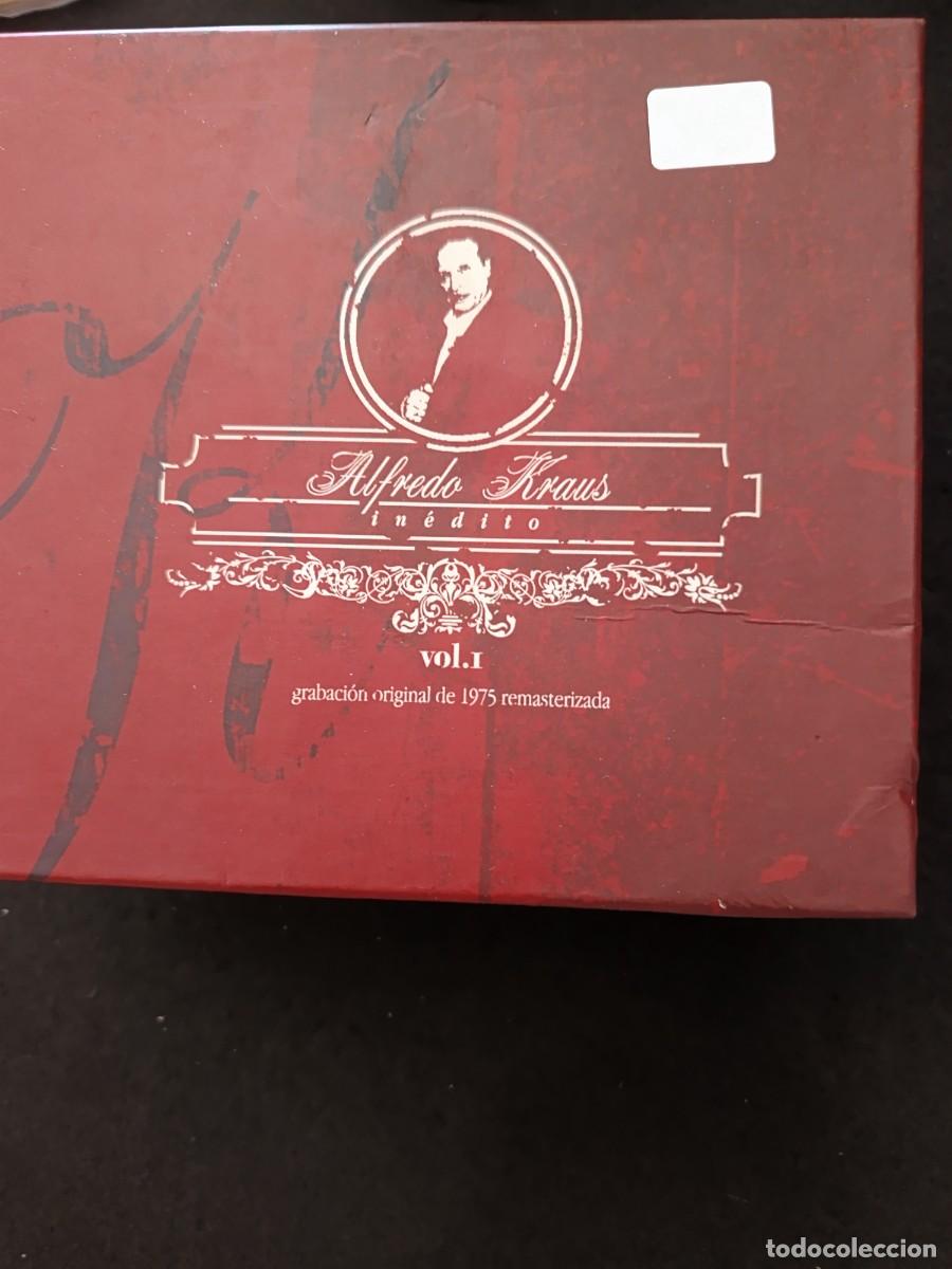 CDs de m&uacute;sica: ALFREDO KRAUS IN&Eacute;DITO. VOL. 1 GRABACI&Oacute;N ORIGINAL DE 1975 REMASTERIZADA