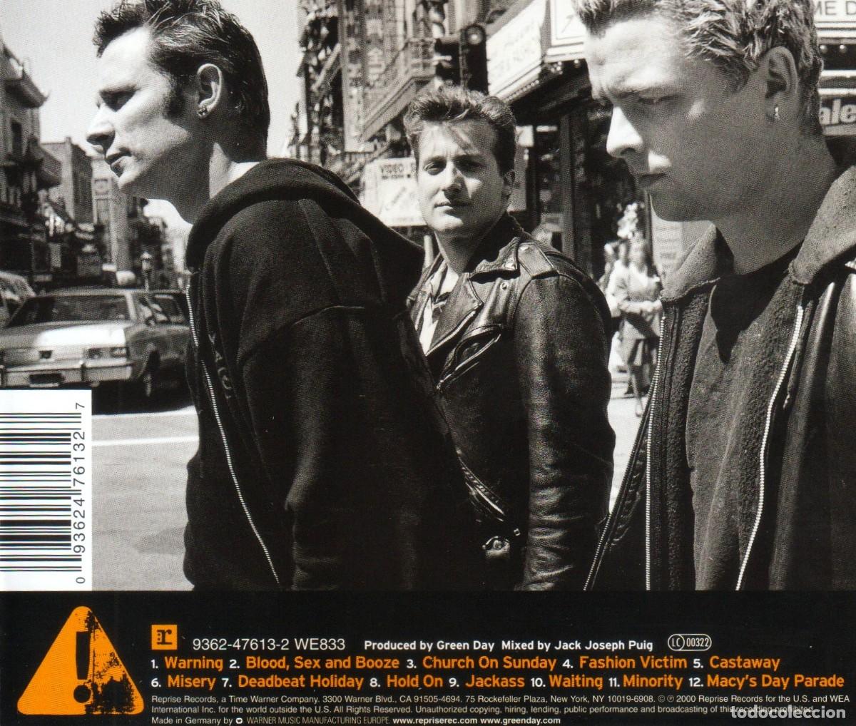 CDs de m&uacute;sica: GREEN DAY. WARNING. CD. - Foto 2