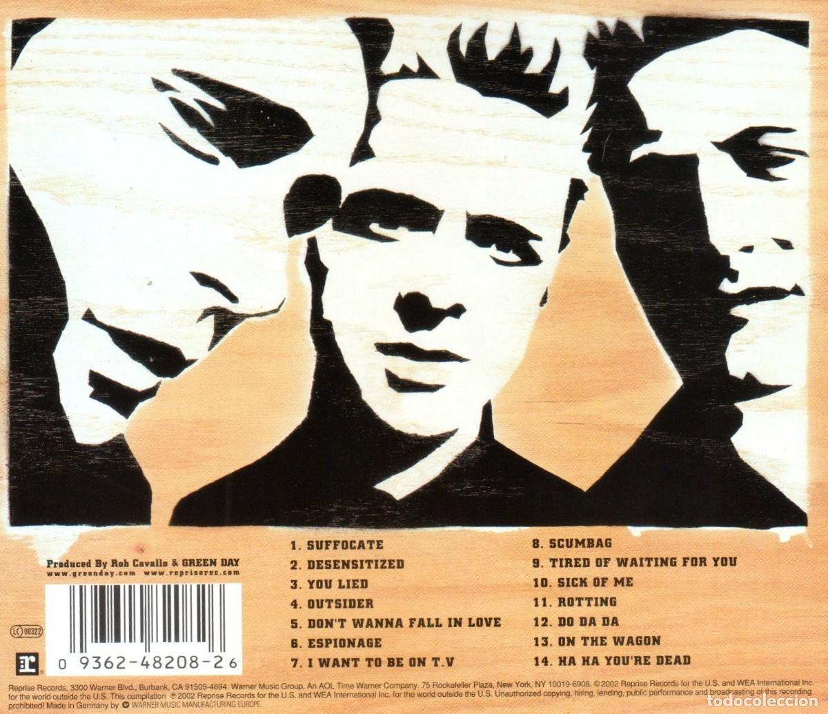 CDs de m&uacute;sica: GREEN DAY. SHENANIGANS. CD. - Foto 3