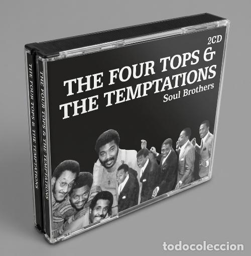 CDs de m&uacute;sica: [DOBLE CD SET BOX]. THE FOUR TOPS & THE TEMPTATIONS. 28 CANCIONES. RECOPILATORIO.