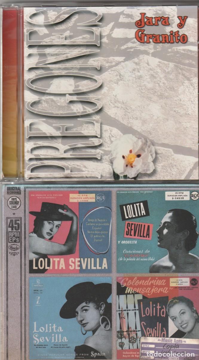 CDs de m&uacute;sica: PREGONES JARA Y GRANITO + CD DE REGALO- LOLITA SEVILLA