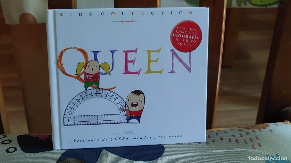 CDs de m&uacute;sica: QUEEN-CD + BIOGRAFIA- KIDS COLLECTION