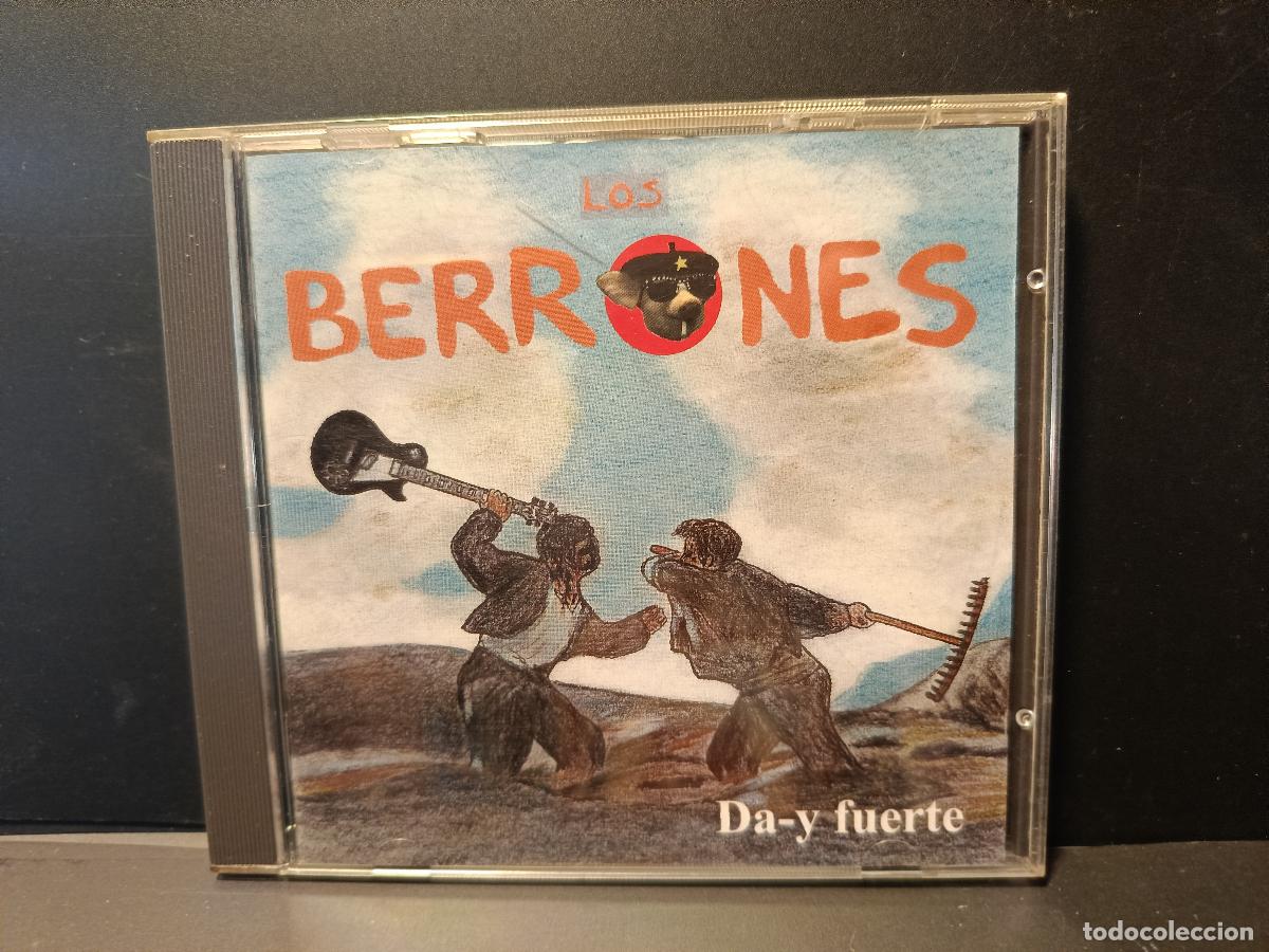 CDs de m&uacute;sica: LOS BERRONES DA-Y FUERTE CD ALBUM ASTURIAS PEPETO