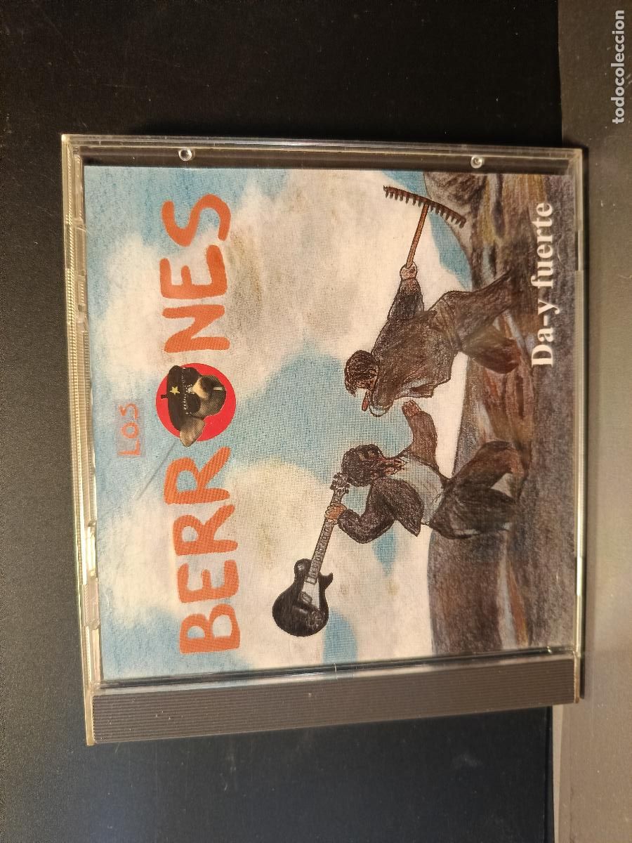 CDs de m&uacute;sica: LOS BERRONES DA-Y FUERTE CD ALBUM ASTURIAS PEPETO