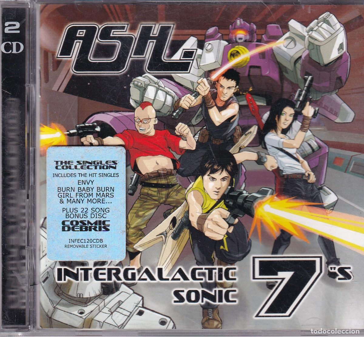 CDs de m&uacute;sica: Ash - Intergalactic sonic 7s (2 CDs) - Foto 1