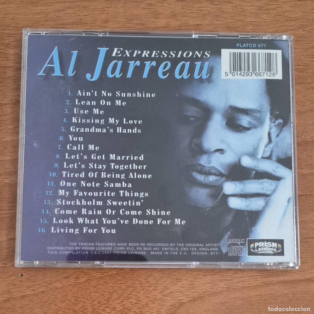 CDs de m&uacute;sica: EXPRESSIONS - AL JARREAU (CD) - Foto 2