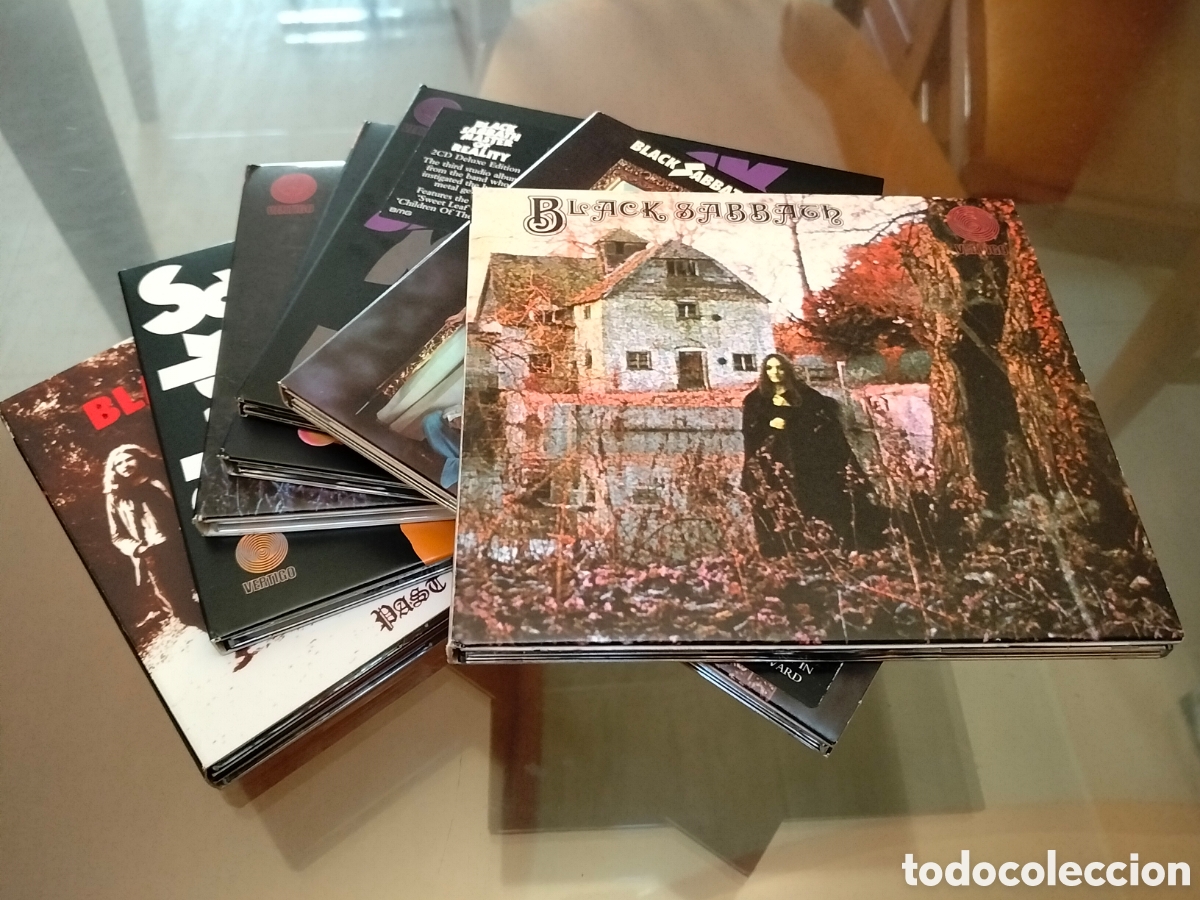 CDs de m&uacute;sica: Black Sabbath lote Ozzy Osbourne discograf&iacute;a b&aacute;sica 7CD Env&iacute;o Gratis Certificado