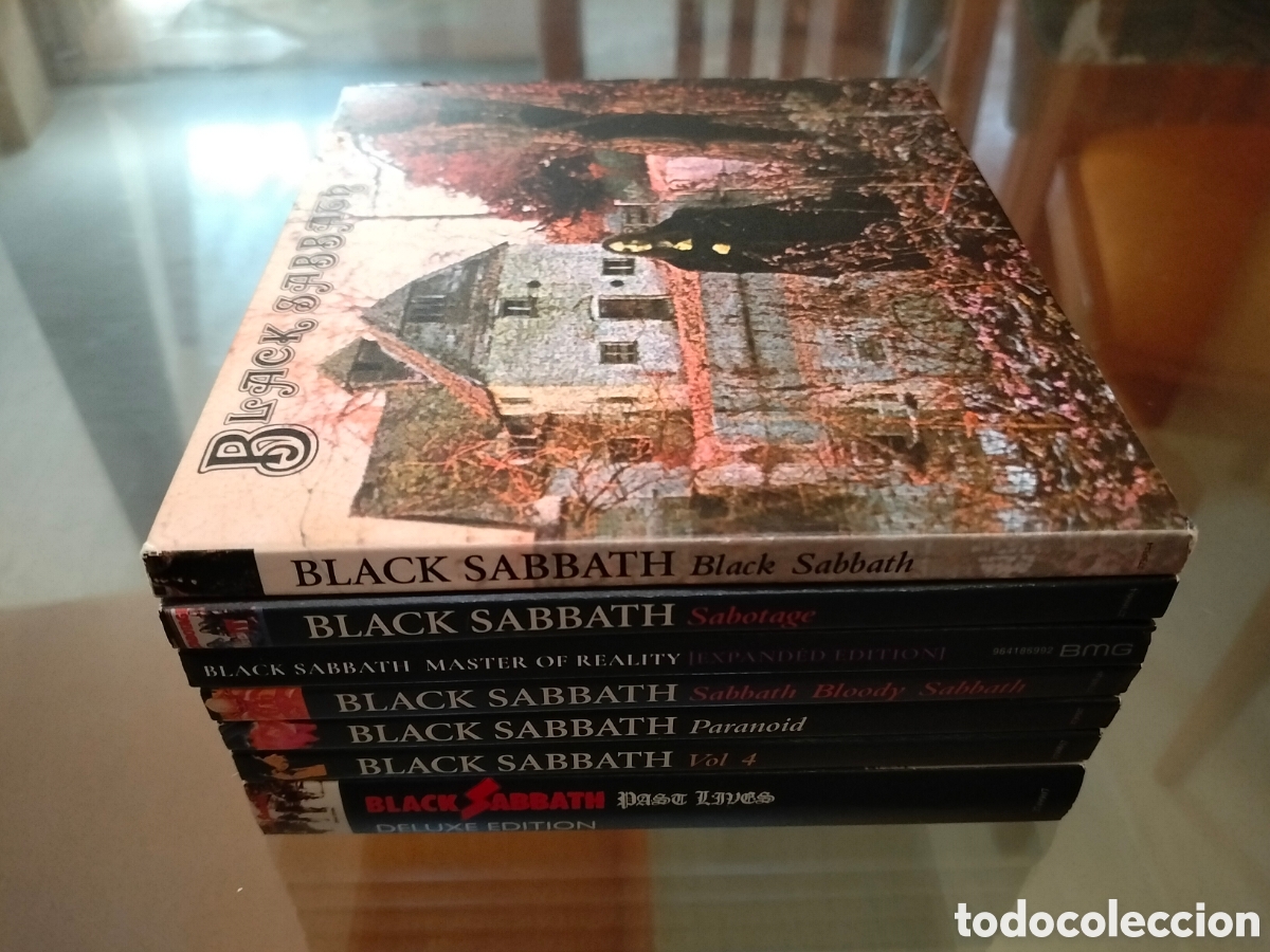 CDs de m&uacute;sica: Black Sabbath lote Ozzy Osbourne discograf&iacute;a b&aacute;sica 7CD Env&iacute;o Gratis Certificado