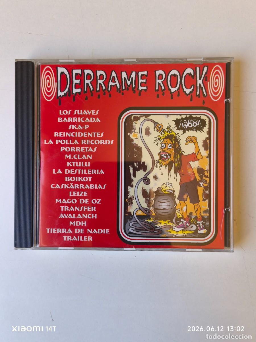 CDs de m&uacute;sica: DERRAME ROCK- (SANTO GRIAL RECORDS. AS 666-98), CD.