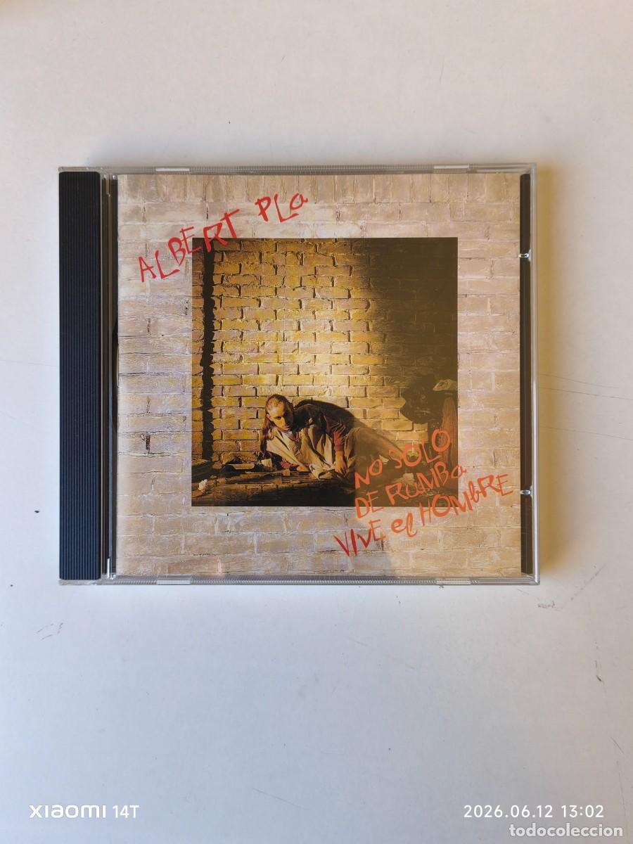 CDs de m&uacute;sica: ALBERT PLA -NO SOLO DE RUMBA VIVE EL HOMBRE ( ARIOLA 2626099) CD