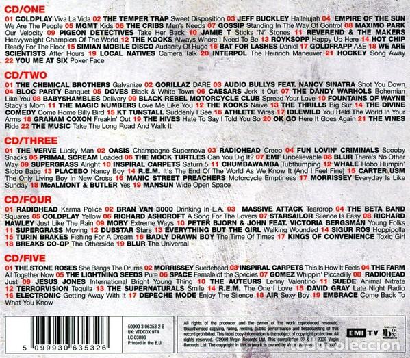 CDs de m&uacute;sica: Varios - 101 Indie Classics (5 CDs) - Foto 2