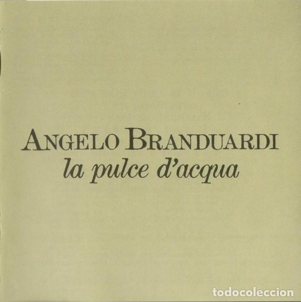 CDs de m&uacute;sica: Angelo Branduardi - La pulce d'acqua