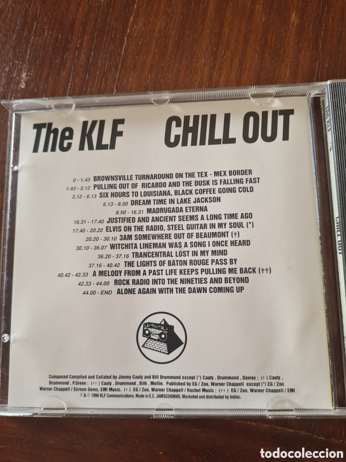 CDs de m&uacute;sica: The KLF - Chill Out (CD, 1990) - Foto 4