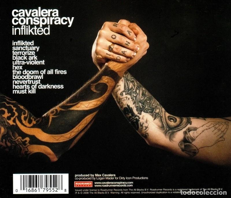 CDs de m&uacute;sica: CAVALERA CONSPIRACY. INFLIKTED. CD. - Foto 2