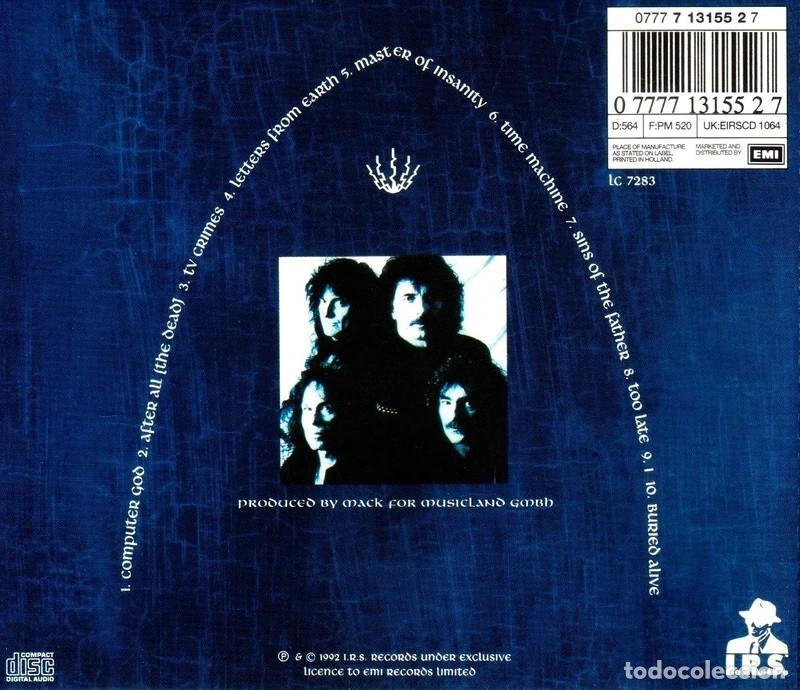 CDs de m&uacute;sica: BLACK SABBATH. DEHUMANIZER. CD. - Foto 2