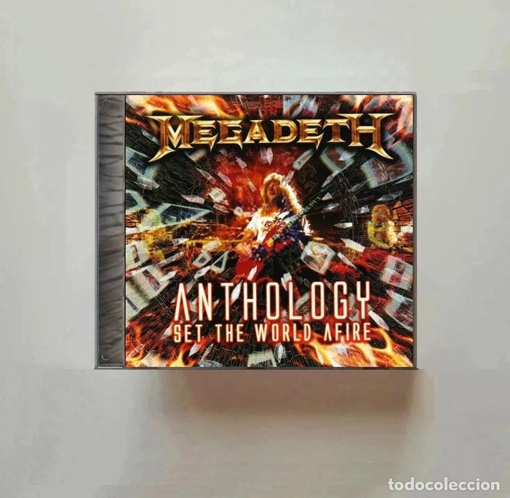 CDs de m&uacute;sica: [DOBLE CD]. MEGADETH. ANTHOLOGY. SET THE WORLD AFIRE. RECOPILATORIO.