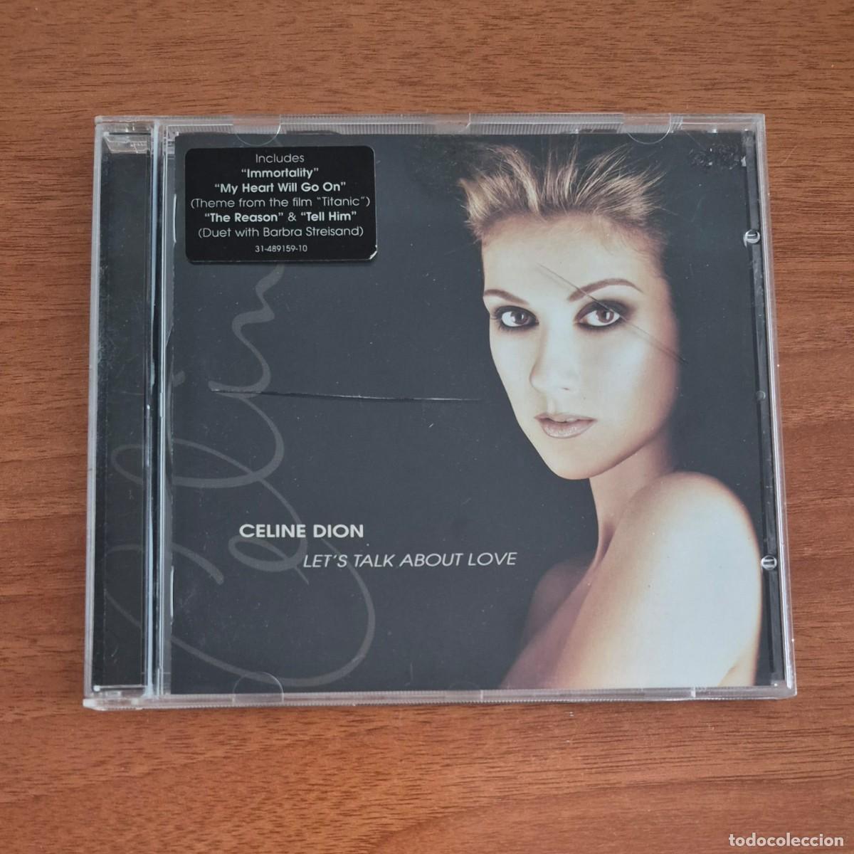 CDs de m&uacute;sica: LET'S TALK ABOUT LOVE - CELINE DION (CD)