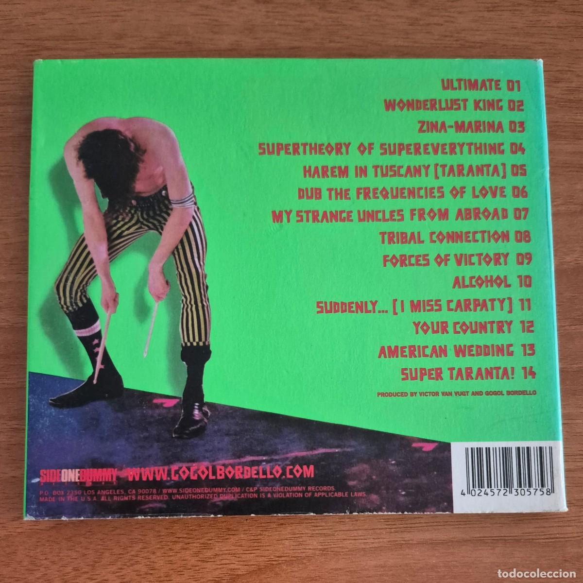 CDs de m&uacute;sica: SUPER TARANTA! - GOGOL BORDELLO (CD) - Foto 2