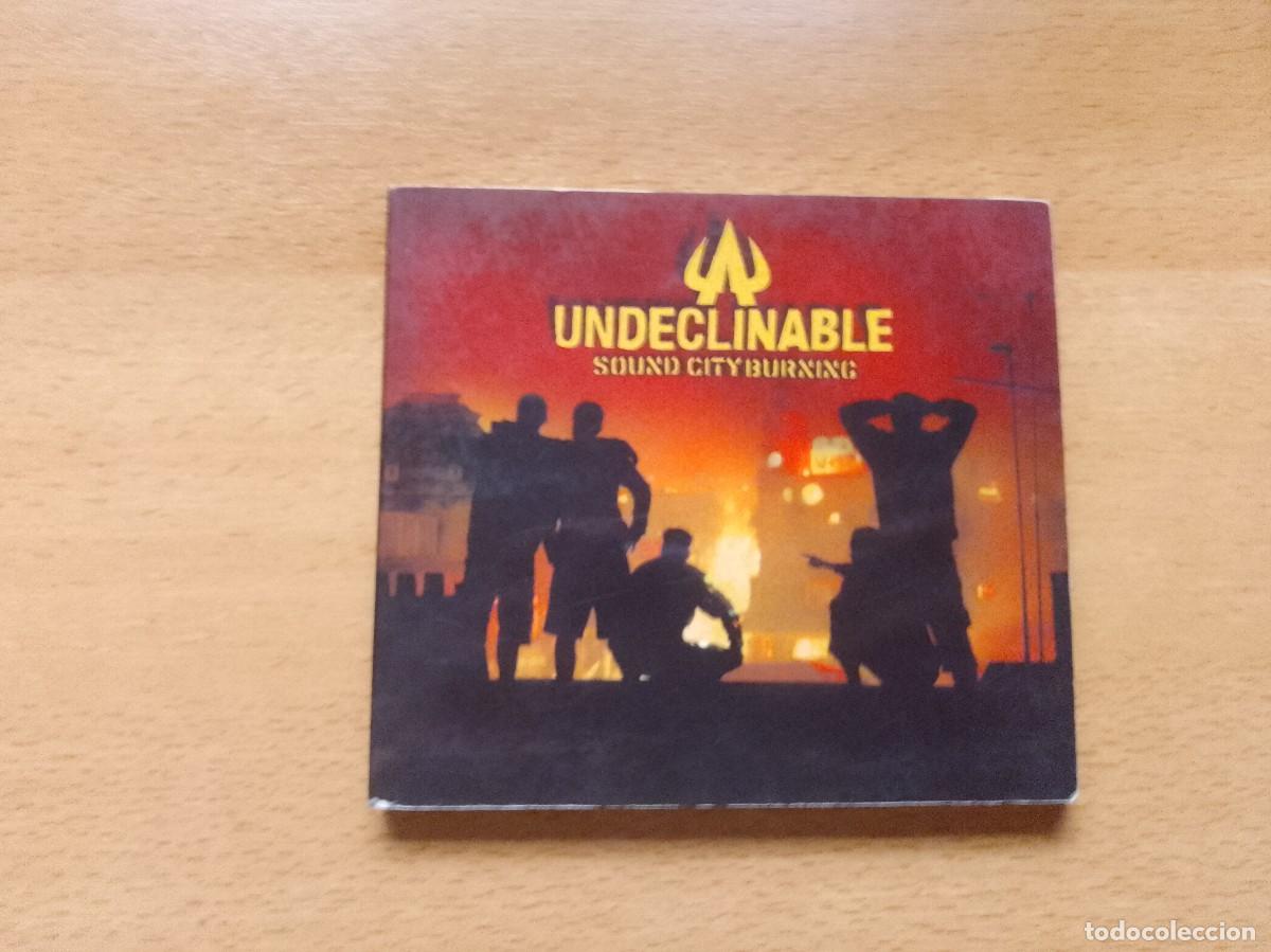 CDs de m&uacute;sica: Undeclinable- Sounf city burning cd digipack