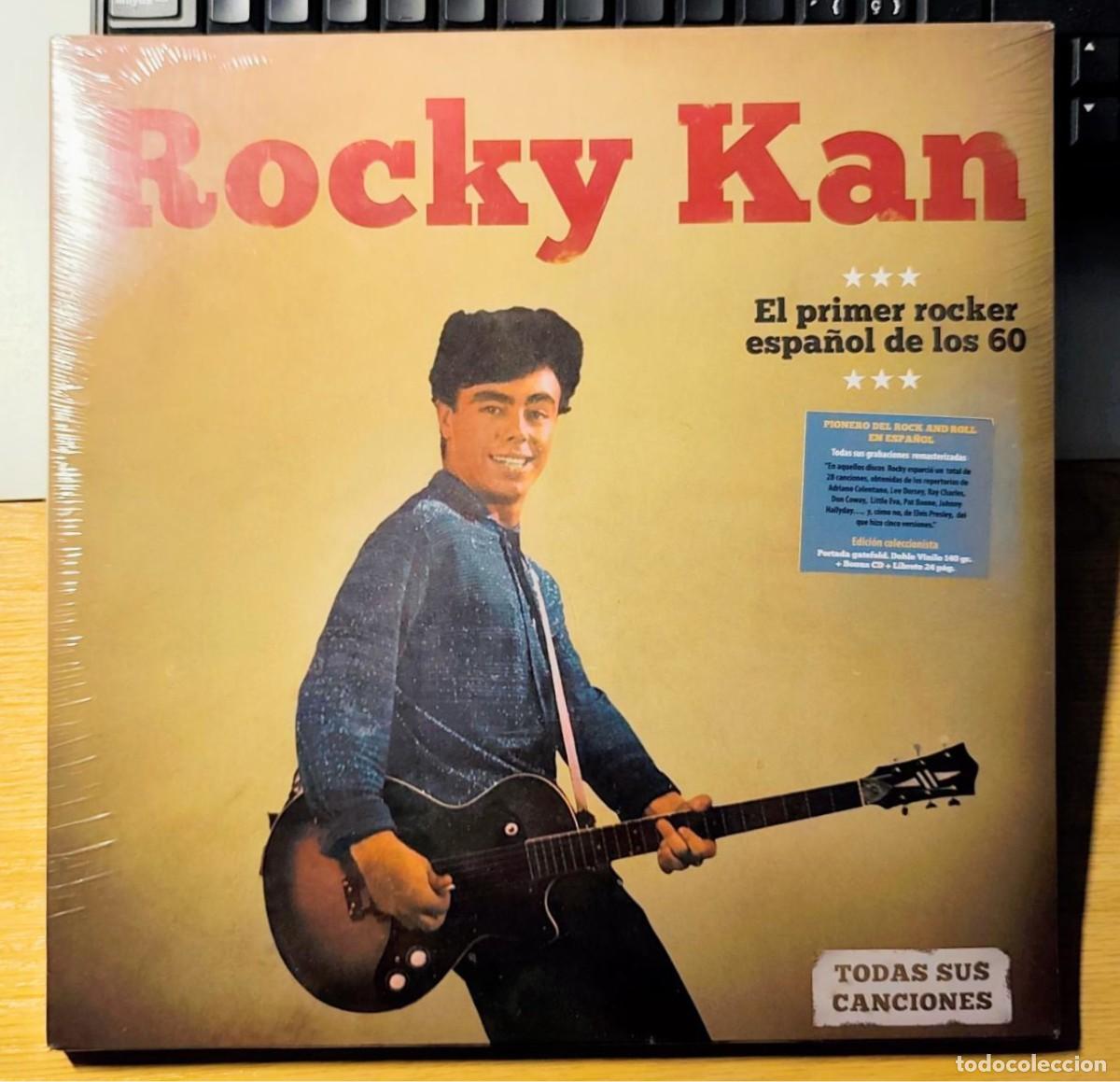 CDs de m&uacute;sica: ROCKY KAN. EL PRIMER ROCKER ESPA&Ntilde;OL DE LOS 60. 2 X LP`+ CD + LIBRETO. PRECINTADO. 2016