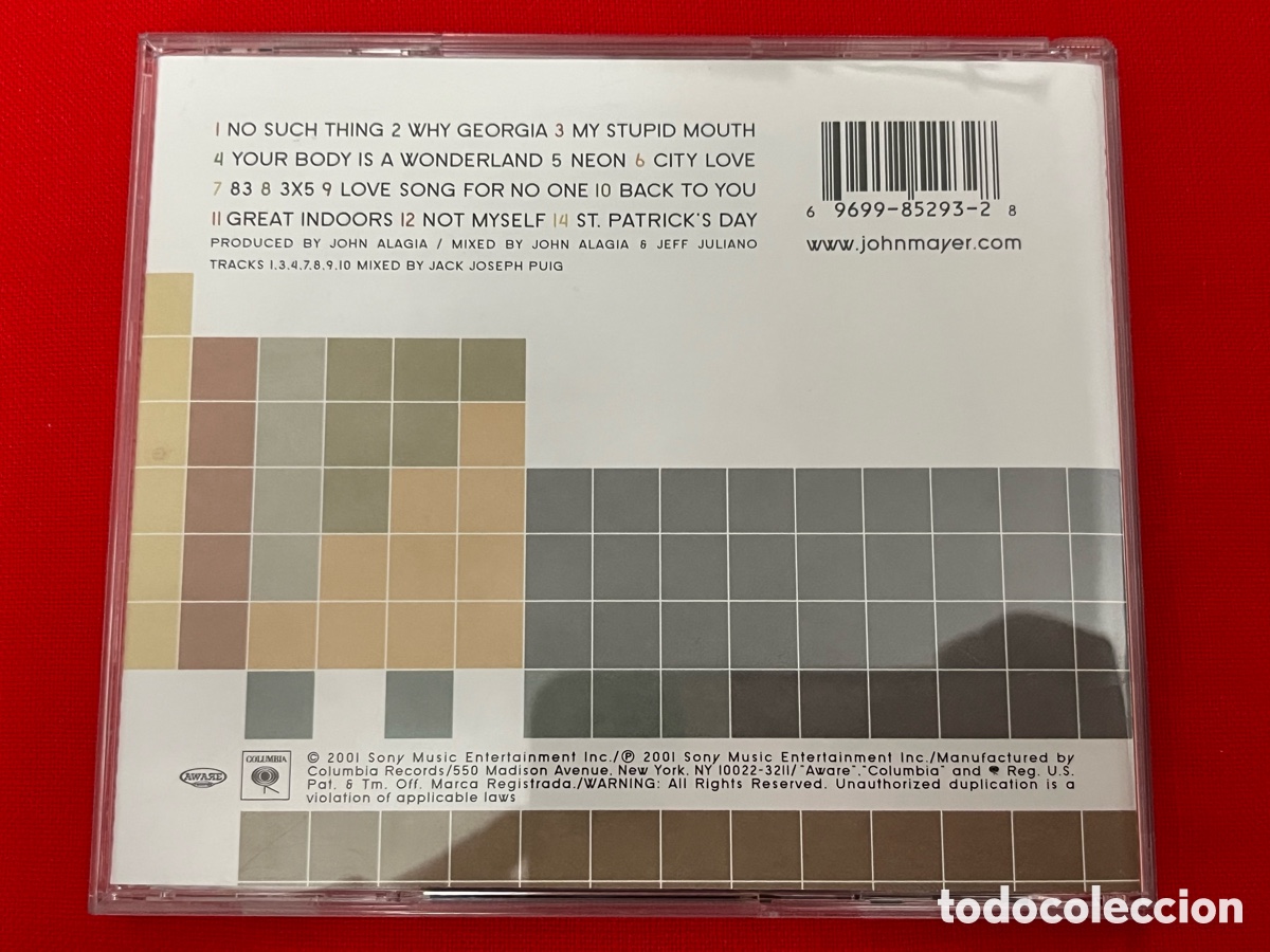 CDs de m&uacute;sica: CD John Mayer - Room for Squares - Foto 2