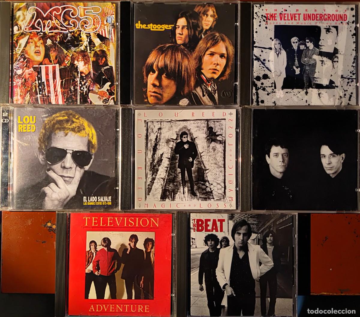 CDs de m&uacute;sica: LOTE DE 14 CD DE POP-ROCK USA (LOU REED, BLACK CROWES, AEROSMITH...