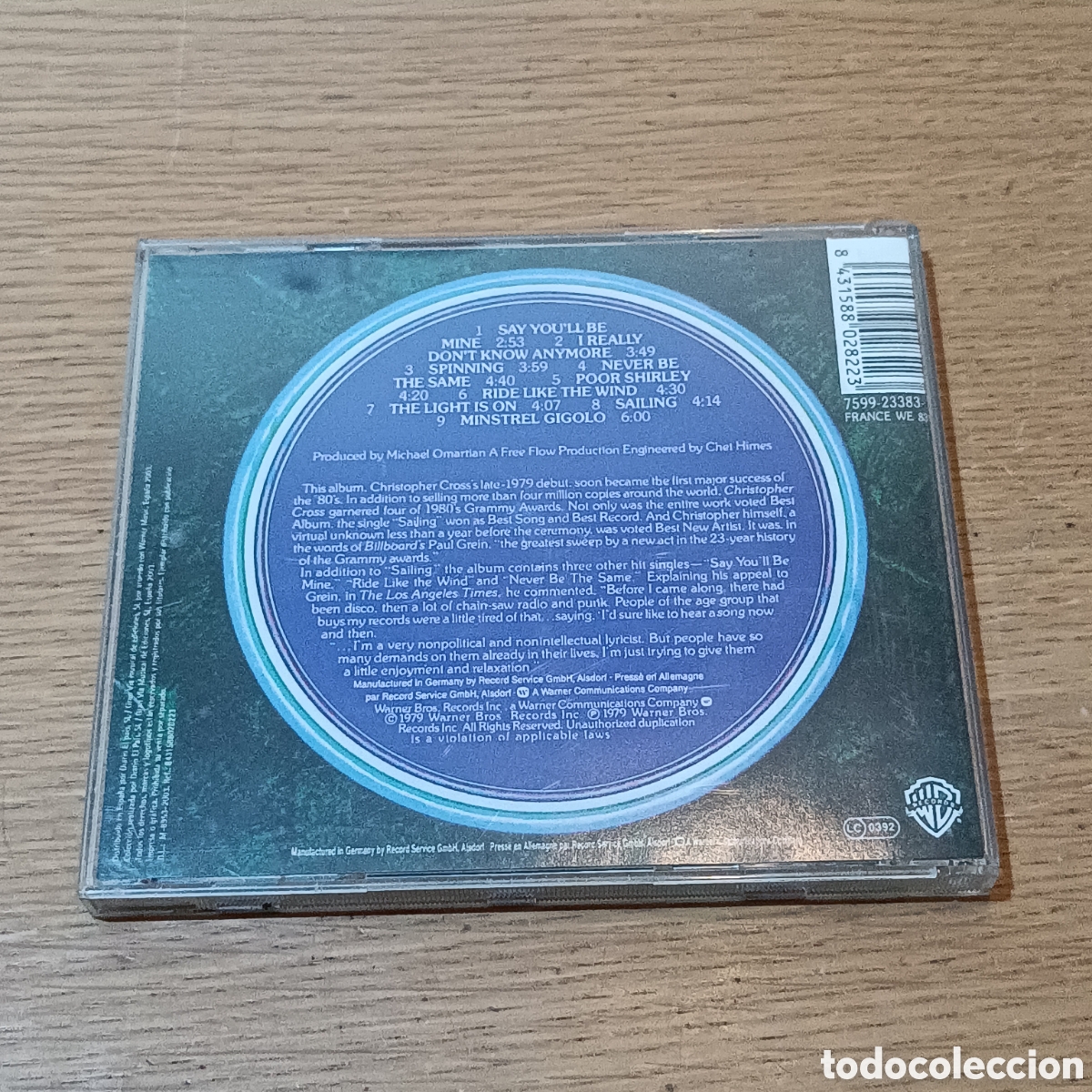 CDs de m&uacute;sica: Christopher Cross CD - Foto 2