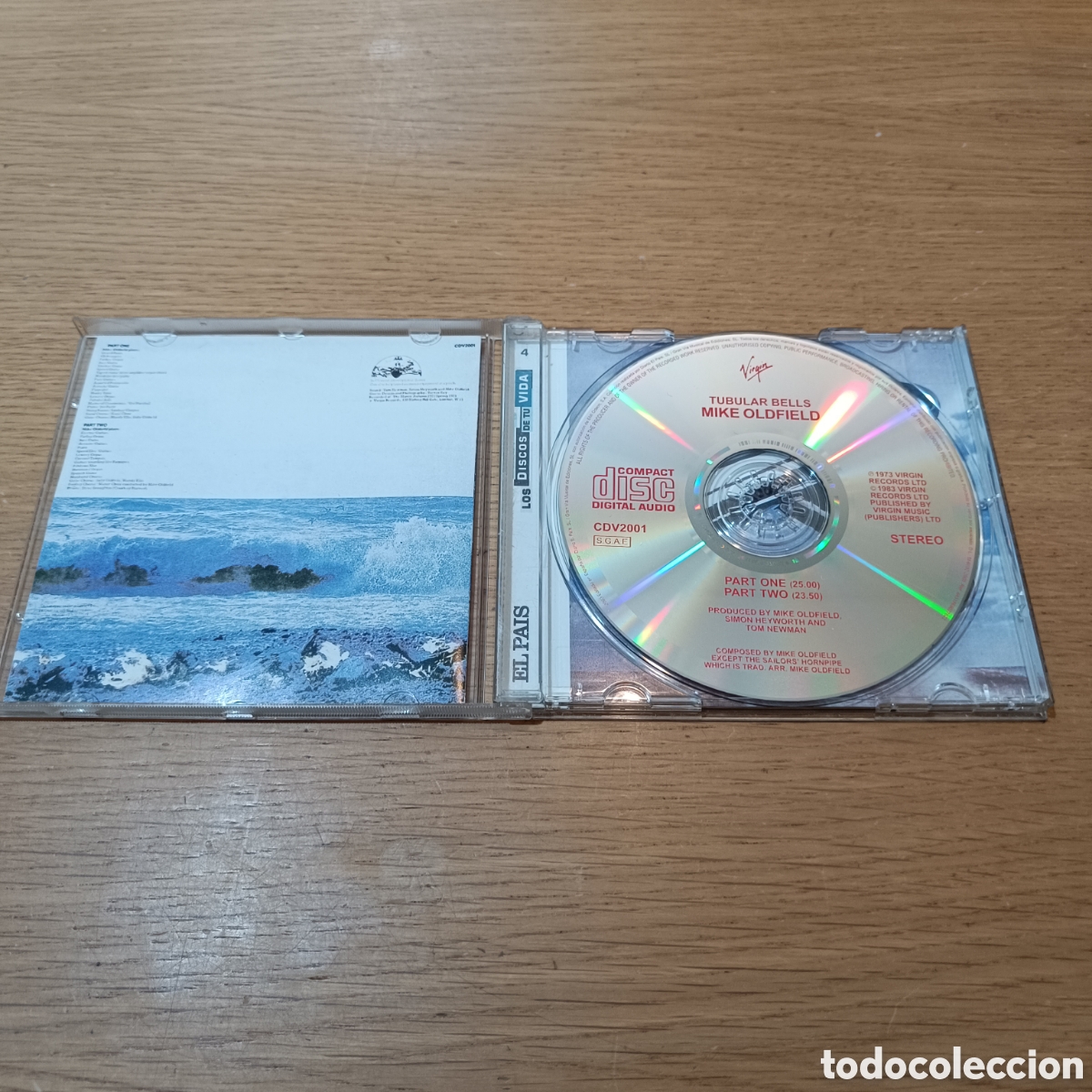 CDs de m&uacute;sica: Mike Oldfield CD Tubular Bells - Foto 3
