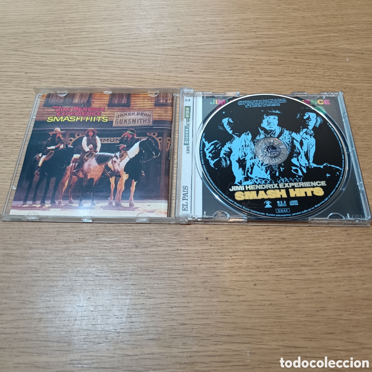 CDs de m&uacute;sica: Jimi Hendrix Experience CD Smash Hits - Foto 3