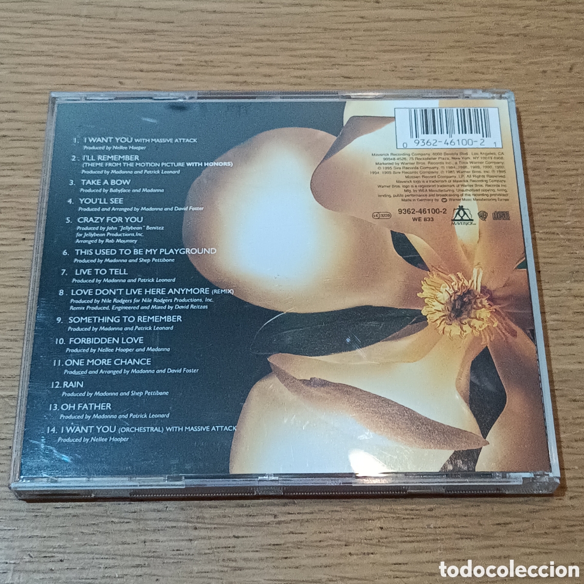 CDs de m&uacute;sica: Madonna CD Something To Remember - Foto 2