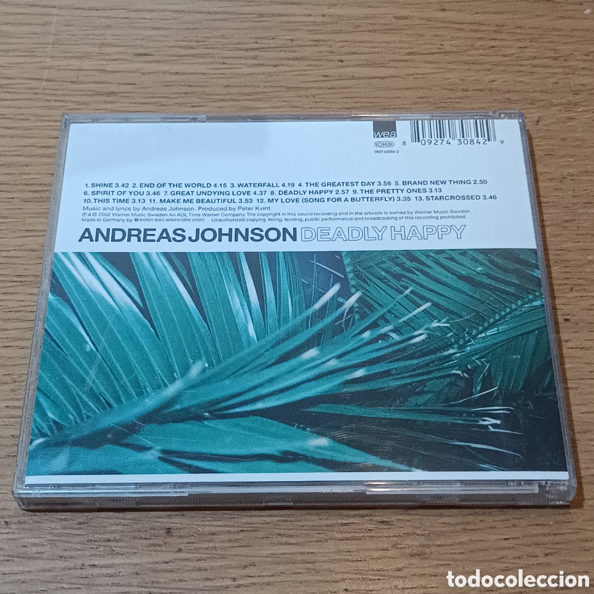 CDs de m&uacute;sica: Andreas Johnson CD Deadly Happy - Foto 2