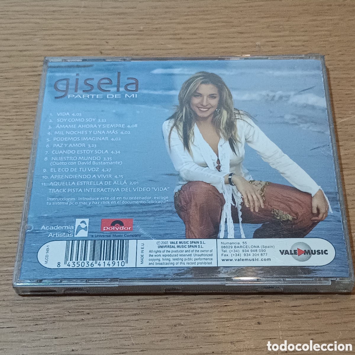 CDs de m&uacute;sica: Gisela CD Parte De Mi - Foto 2