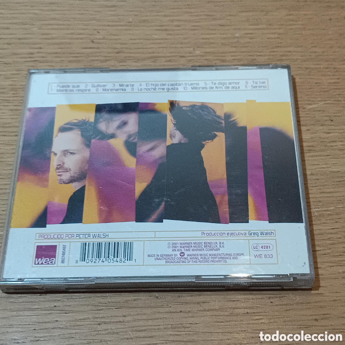 CDs de m&uacute;sica: Miguel Bose CD Sereno - Foto 2