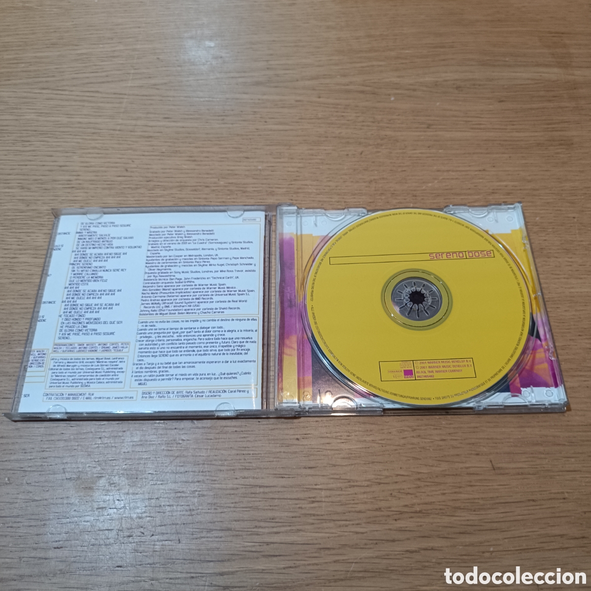 CDs de m&uacute;sica: Miguel Bose CD Sereno - Foto 3