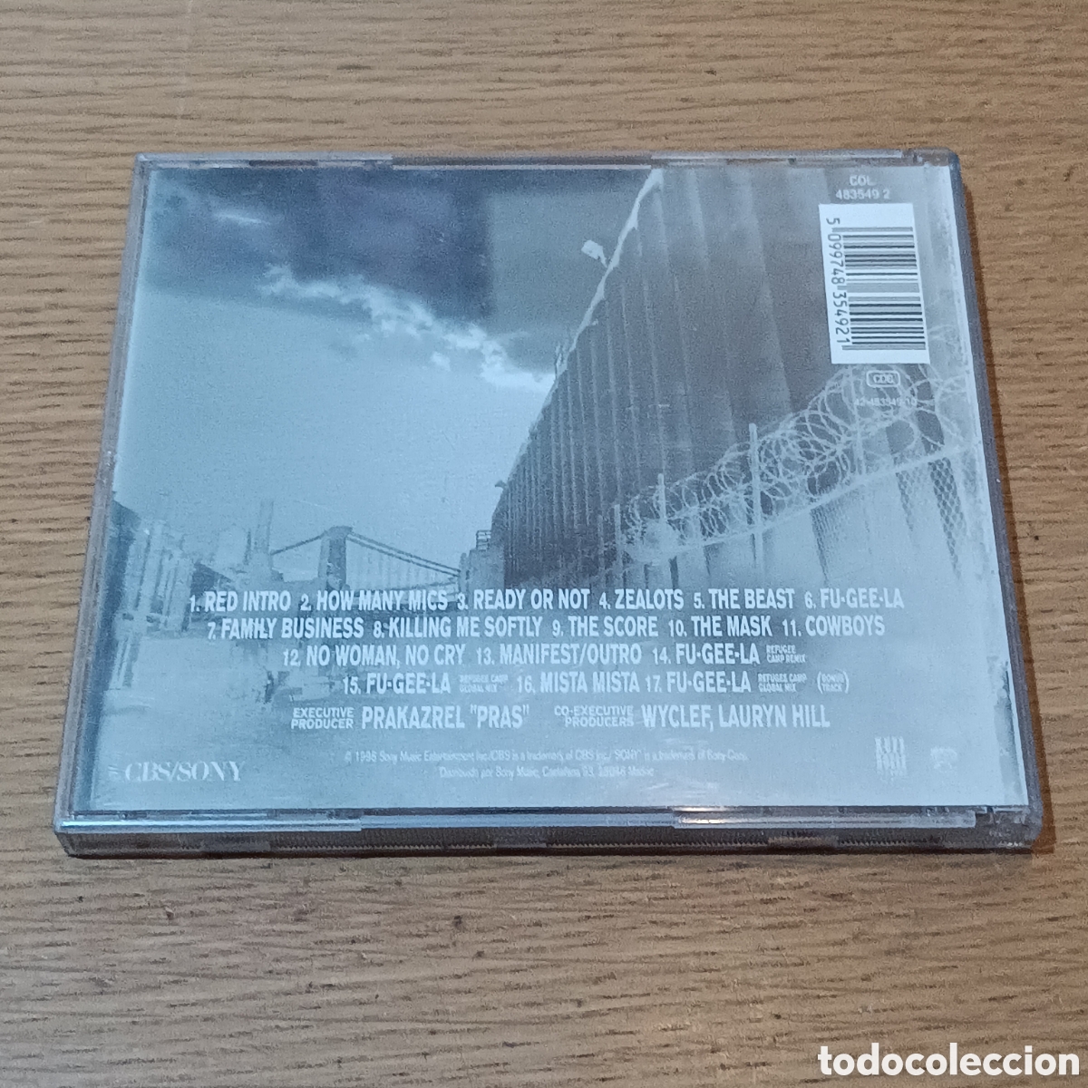 CDs de m&uacute;sica: Fugees CD The Score , - Foto 2