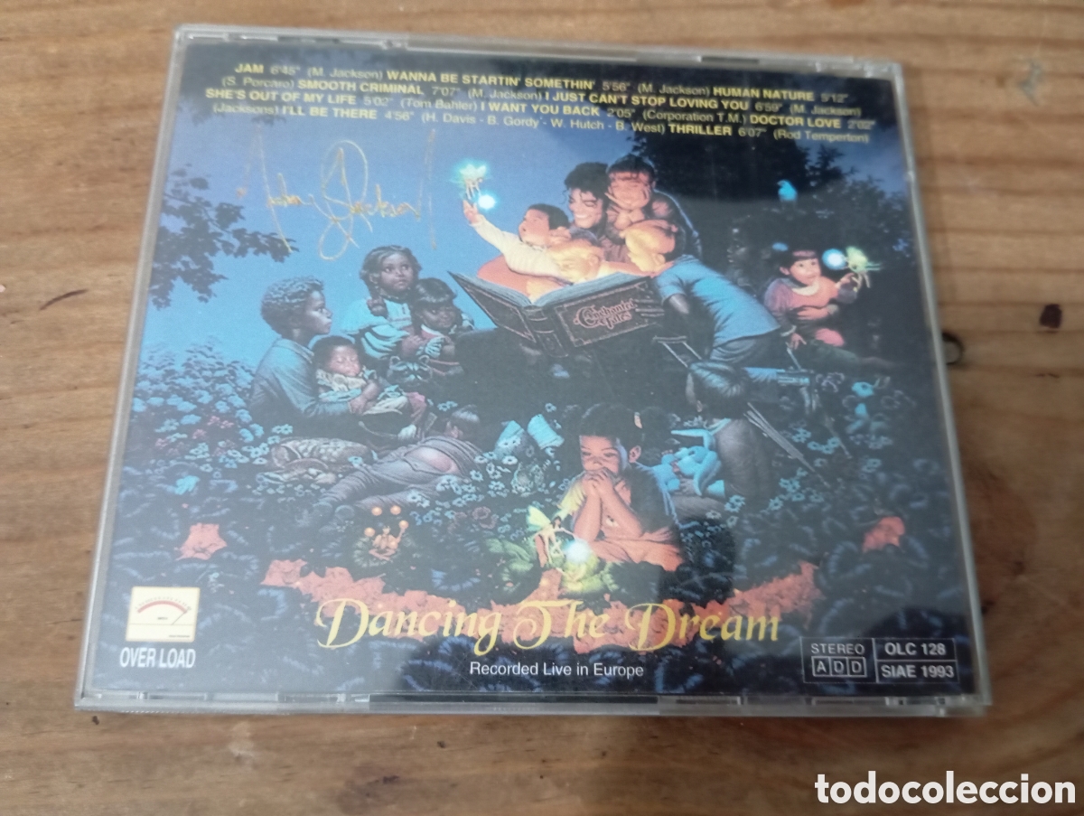 CDs de m&uacute;sica: Michael Jackson - Dancing The Dream , 1993 / CD nuevo - Foto 2