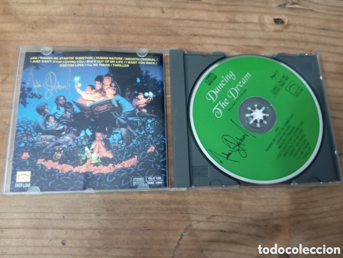 CDs de m&uacute;sica: Michael Jackson - Dancing The Dream , 1993 / CD nuevo - Foto 3