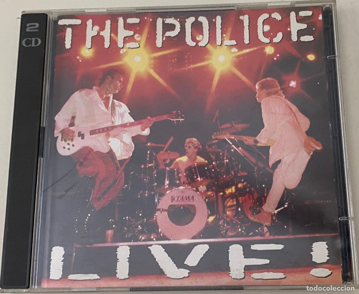 CDs de m&uacute;sica: 'Live', de The Police. Disco en directo. Pop-Rock. 2 CDs. 30 temas. 1995. Original. Muy buen estado.