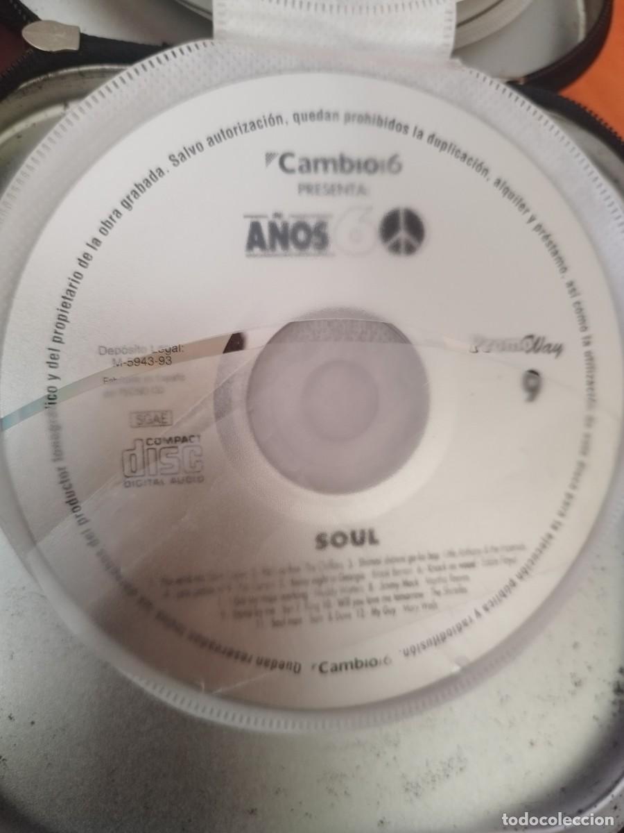 CDs de m&uacute;sica: Cd recopilaci&oacute;n de soul a&ntilde;os 60. De la revista Cambio 16. Solo cd.