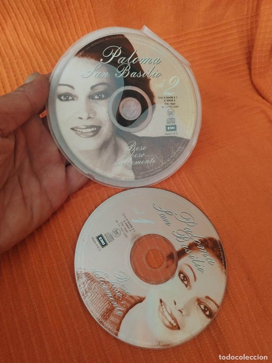 CDs de m&uacute;sica: Paloma San Basilio, beso a besos, dulcemente. Solo los dos CDs.