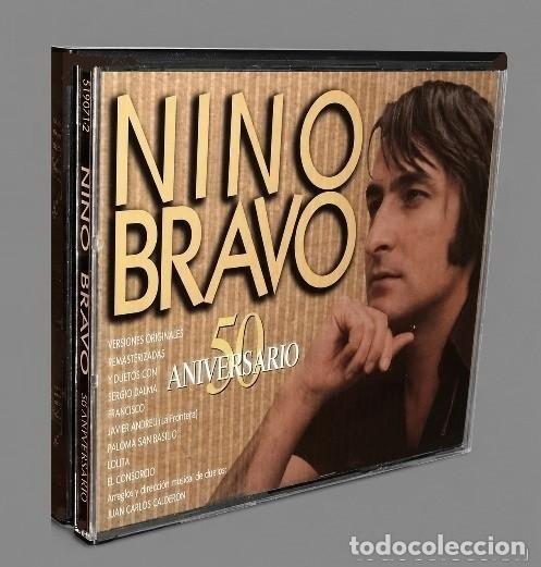 CDs de m&uacute;sica: [DOBLE CD SET BOX]. NINO BRAVO. 50 ANIVERSARIO. RECOPILATORIO.