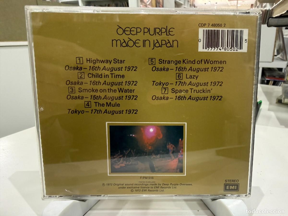 CDs de m&uacute;sica: Deep Purple - Made In Japan (CD) - Foto 2