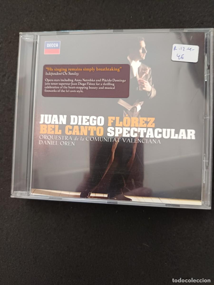 CDs de m&uacute;sica: JUAN DIEGO FL&Oacute;REZ. BEL CANTO SPECTACULAR. DIR: DANIEL OREN. ORQUESTRA DE LA COMUNITAT VALENCIANA